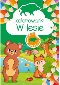 Kolorowanki. W lesie