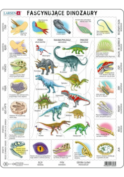 Układanka Fascynujące Dinozaury PL