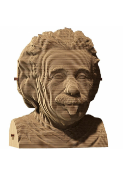 Puzzle 3D kartonowe - Albert Einstein