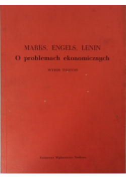 O problemach ekonomicznych
