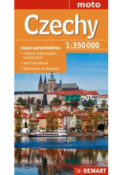 Czechy Mapa samochodowa 1:350000