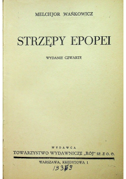 Strzępy Epopei 1939 r.