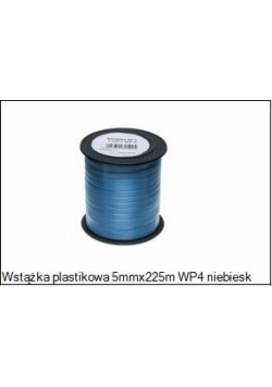 Wstążka plastikowa niebieski 5mmx225m