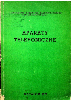Aparaty telefoniczne Katalog 27 T