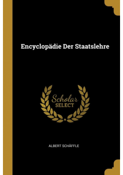 Encyclopädie Der Staatslehre