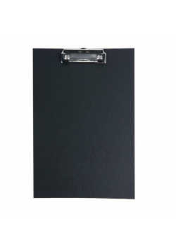 Deska A4 PVC z klipsem czarna D.RECT