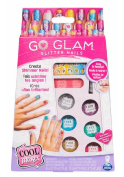 Go Glam Brokatowe Paznokcie