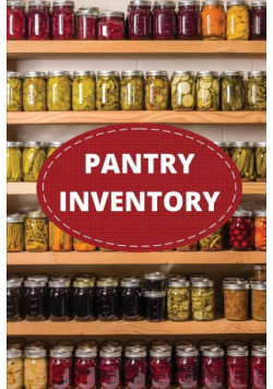 Pantry Inventory Log Book