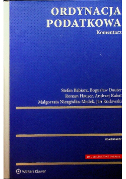 Ordynacja podatkowa Komentarz