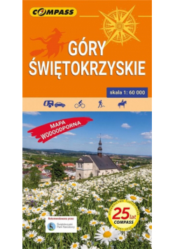Mapa - Góry Świętokrzyskie 1:60 000