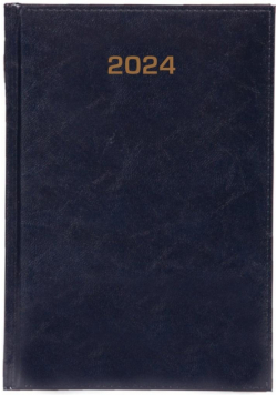 Kalendarz 2024 dzienny A5 Baladek granat