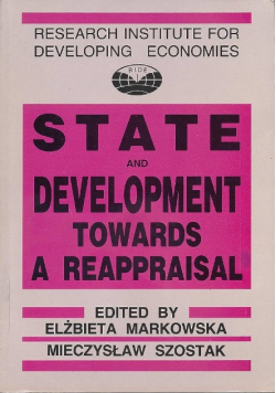 State and Development Towards a Reappraisal
