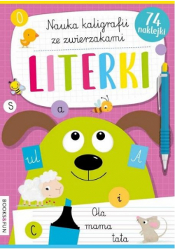 Nauka kaligrafii ze zwierzakami. Literki
