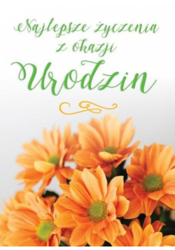 Karnet B6 Urodziny
