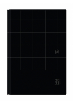 Kalendarz 2023 książkowy 15x21 DTP Modern black