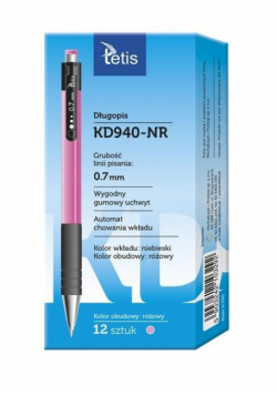 Długopis obudowa różowa KD940-NR (12szt)
