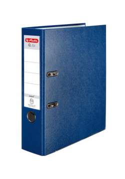 Segregator A4 8cm PP niebieski Q file