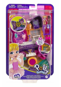 Polly Pocket. Sparkle Stage Bow Compact HCG17