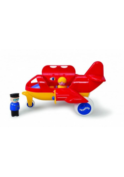 Samolot 30 cm z 2 figurkami