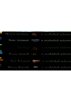 W arcydziełach malarstwa Tom 1 do 6