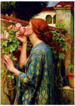 Puzzle 1000 Dusza róży, John William Waterhouse