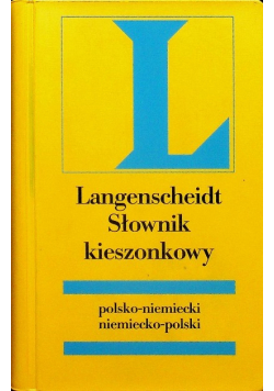 Langenscheidt Słownik kieszonkowy polsko niemiecki niemiecko polski
