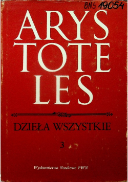 Arystoteles dzieła wszystkie 3