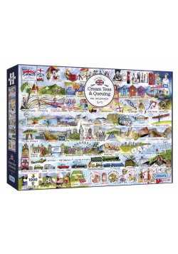 Puzzle 1000 Brytyjskie znaki szczególne G3