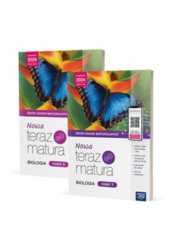 Nowa Teraz Matura Biologia Zbiór zadań maturalnych Część 1-2 Do matury 2024