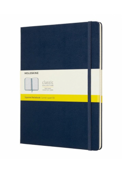 Notes Classic 19x25 tw. kropki szafirowy