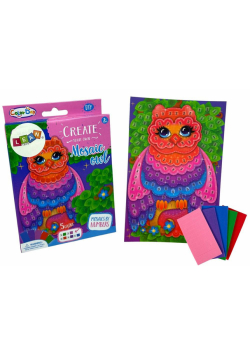 Zestaw DIY Kolorowa mozaika sowa