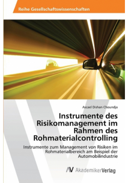 Instrumente des Risikomanagement im Rahmen des Rohmaterialcontrolling