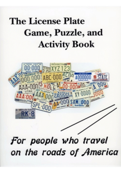 The License Plate Game, Puzzle & Activity Book