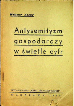 Antysemityzm gospodarczy w świetle cyfr 1937 r.