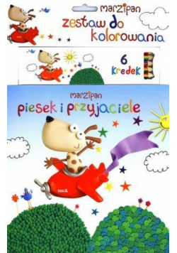 Marzipan. Piesek i przyjaciele + kredki