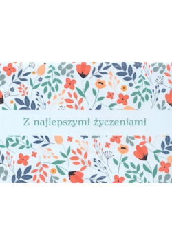 A Kartka składana - Z najlepszymi życzeniami