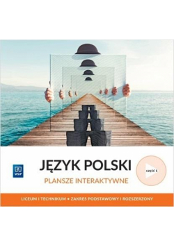 Plansze interaktywne.Język Polski LO cz.1 WSIP