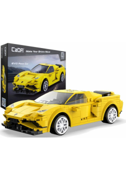 Klocki konstrukcyjne auto sportowe EVO 289el
