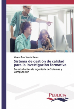 Sistema de gestión de calidad para la investigación formativa
