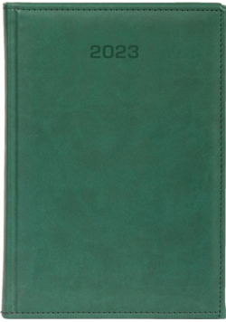 Kalendarz 2023 Tygodniowy A4 Vivella zieleń ANIEW
