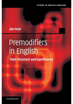 Premodifiers in English