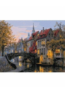 Malowanie po numerach - Wieczór belgijski 40x50cm