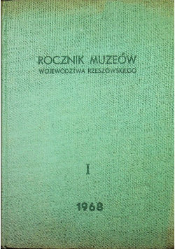Rocznik muzeów województwa Rzeszowskiego