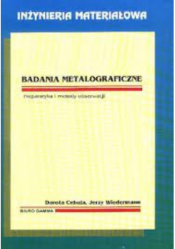 Badania metalograficzne