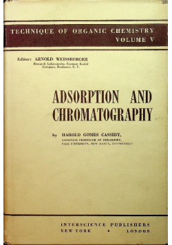 Adsorption and chromatography