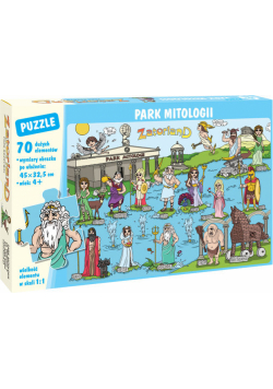 Park mitologii Puzzle 70 elementów