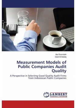 Measurement Models of Public Companies Audit Quality