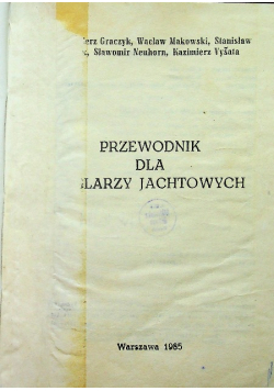 Przewodnik dla żeglarzy jachtowych