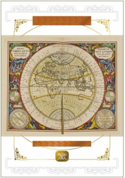 Karnet 16x23 B-3J 515 004 + koperta Mapa Hemi Orbi