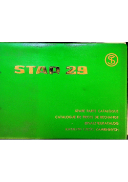 Star 29 Katalog części zamiennych